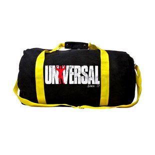 Сумка для тренировок Universal Vintage Gym Bag Since 77, , Черный желтый