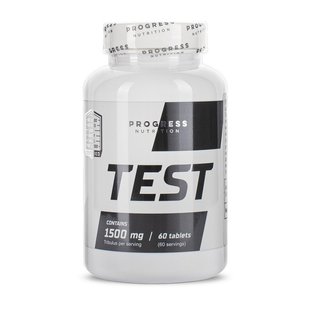 Тестостероновый бустер Progress Nutrition (Test 1500 мг), 60 табл 21842-01 фото