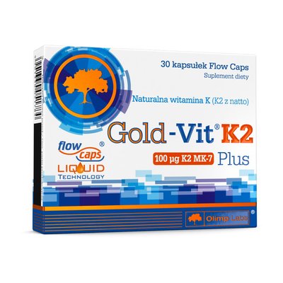 Вітаміни К2 (Gold-Vit K2 Plus), Olimp, 30 капсул 18241-01 фото