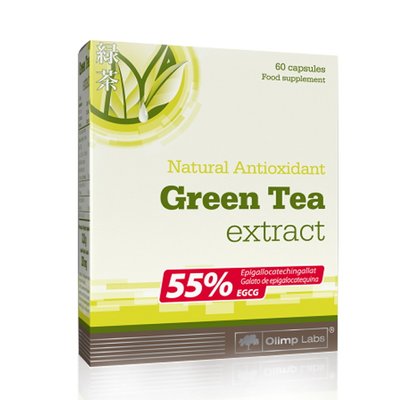 Екстракт зеленого чаю (Green Tea), Olimp, 60 капсул 01302-01 фото