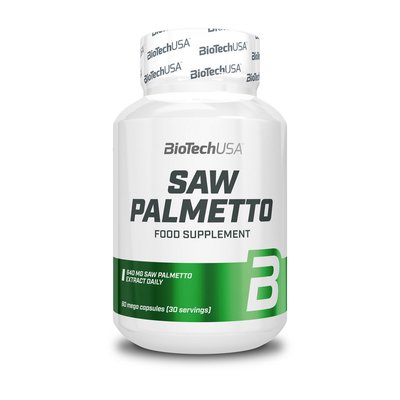 Рослинні антиоксиданти (Оптимізатор гормонів) Saw Palmetto, BioTech, 60 мега капсул 19573-01 фото
