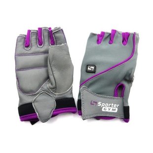 Перчатки для фитнеса Sporter Fitness Gloves Grey/Violet, S, Серый/фиолетовый 21793-01 фото