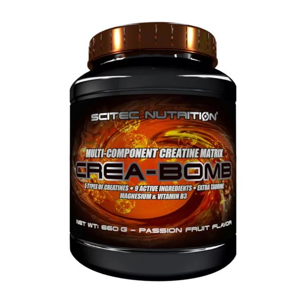 Креатиновый комплекс Scitec Nutrition (Crea-Bomb) в порошке, 650 г, Круг 00410-04 фото