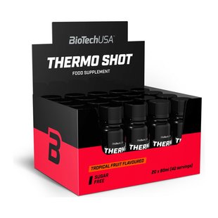 Жиросжигатель комплексный BioTech (Thermo Shot), 20*60 мл, Тропический фрукт 20757-01 фото