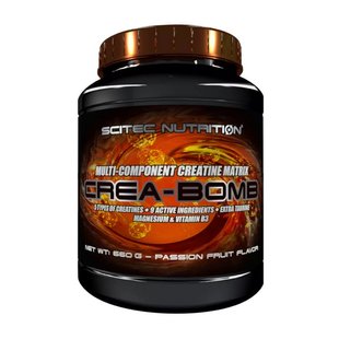 Креатиновый комплекс Scitec Nutrition (Crea-Bomb) в порошке, 660 г, Маракуйя 00410-02 фото