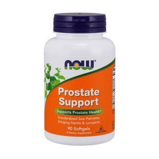 Поддержка простаты (Prostate Support), Now Foods, 90 мягких капсул