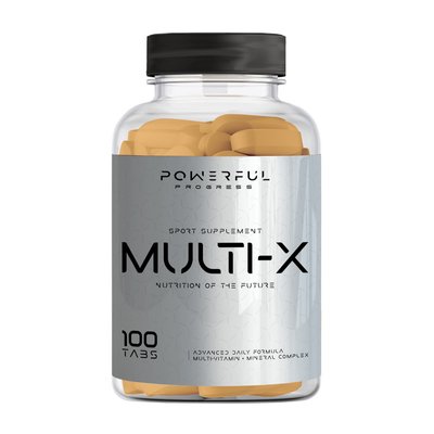 Мультивітаміни (Multi-X), Powerful Progress, 100 табл 20613-01 фото