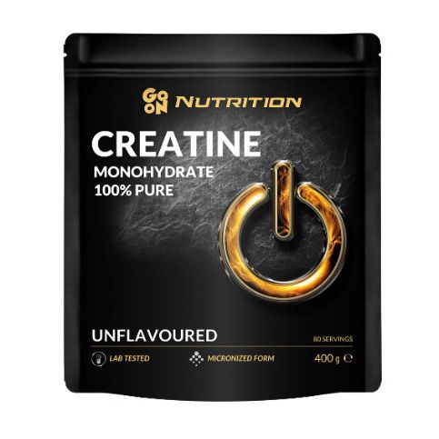 Креатин Моногидрат GoOn Nutrition (100% Creatine Monohydrate пакет) в порошке, 400 г, Неприправленный 19170-01 фото