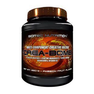 Креатиновый комплекс Scitec Nutrition (Crea-Bomb) в порошке, 660 г, Розовый лемонад
