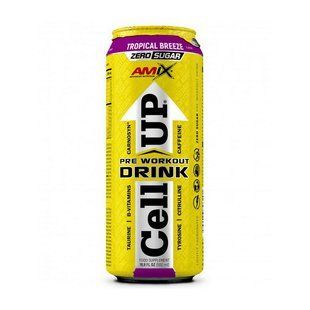 Предтренировочный комплекс AMIX (Cell UP Pre Workout), 500 мл, Вишнево-ягодный