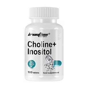 Холин + Иноситол (Choline + Inositol), IronFlex, 100 табл 21047-01 фото