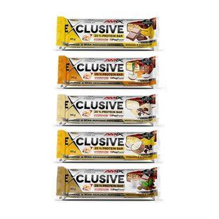 Протеїновий Батончик AMIX (Exclusive Protein Bar 25%), 85 г, Подвійний голландський шоколад