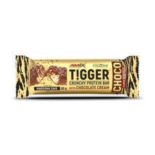 Протеиновый Батончик AMIX (Tigger Crunchy Protein Bar), 60 г, Марципановый торт 21959-02 фото