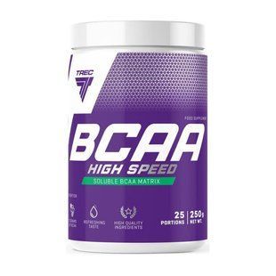 Аминокислоты BCAA high speed TREC nutrition 250 г, Лимон