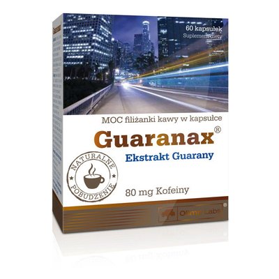 Гуарана OLIMP (Guaranax), 60 капсул 00299-01 фото