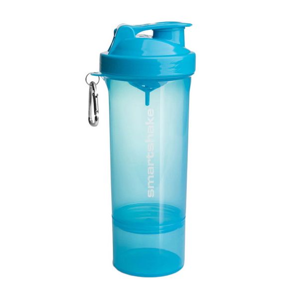 Шейкер SmartShake Slim NEON Blue, 500 мл, Синий 07012-01 фото