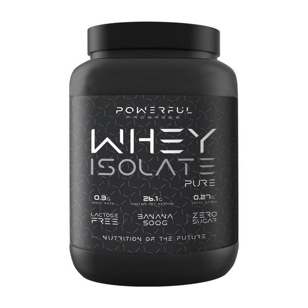 Сывороточный протеин изолят Powerful Progress Whey Isolate Pure 500 г, Соленая карамель 22301-02 фото