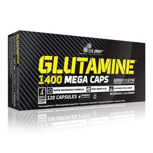 Л-Глютамин Olimp (L-Glutamine) 1400 mega caps 1 блистер 30 капсул