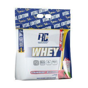 Сироватковий протеїн Ronnie Coleman Whey XS 2220 г, Полуничний молочний коктейль