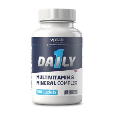 Комплекс мультивітамінів (Daily 1), VP Lab, 100 капсул 06685-01 фото