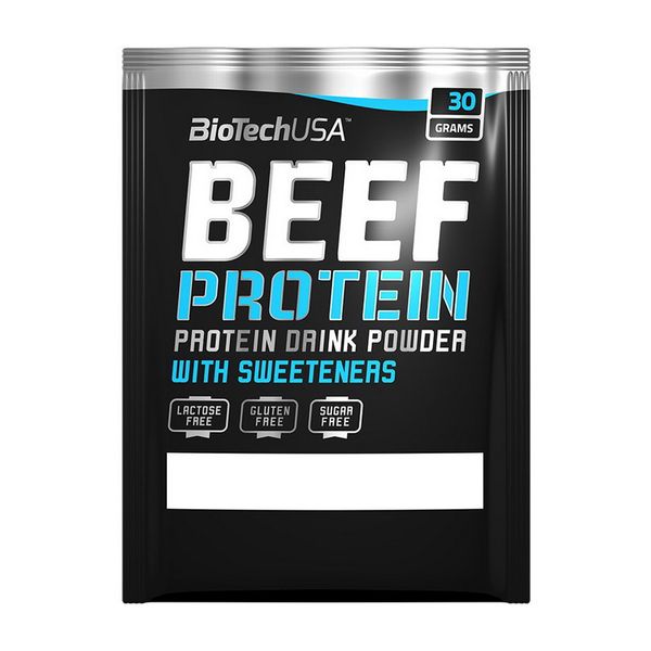 Говяжий протеин BioTech BEEF Protein 30 г, Шоколадно-кокосовый 05991-03 фото