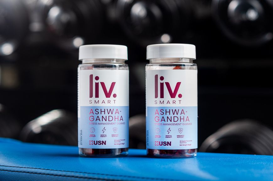 Ашвагандха (LivSmart Ashwagandha Gummies), USN, 60 желеек 21988-01 фото