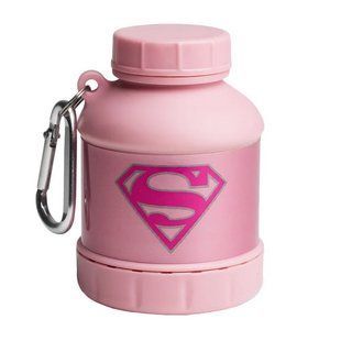 Контейнер для смесей спортивный SmartShake Whey2Go Funnel DC Supergirl, 110 мл