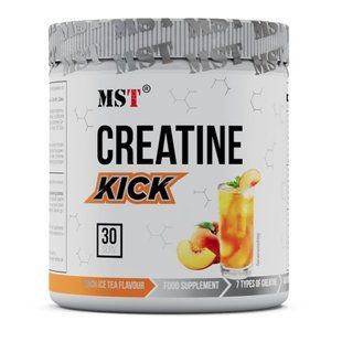 Креатиновий комплекс (Creatine Kick) MST у порошку, 300 г, Персиковий чай з льодом