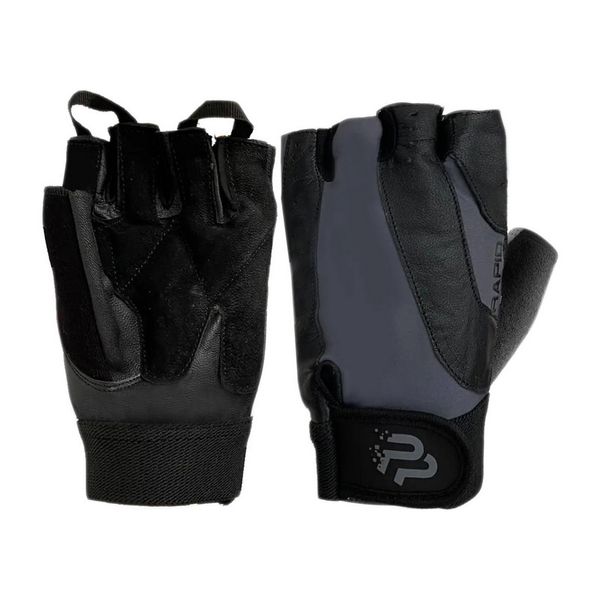 Перчатки для фитнеса PowerPlay Fitness Gloves Black-Grey 9138, M 21782-01 фото