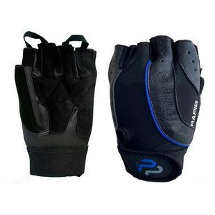 Рукавички для фітнесу PowerPlay Fitness Gloves Black-Blue 9138, L