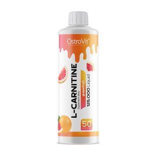 L-Карнітин рідкий OstroVit (L-Carnitine 125 000 Liquid), 500 мл, Грейпфрут