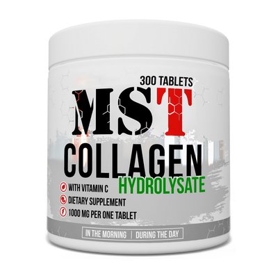 Колаген Гідролізат (Collagen hydrolysate), MST, 300 табл 19143-01 фото