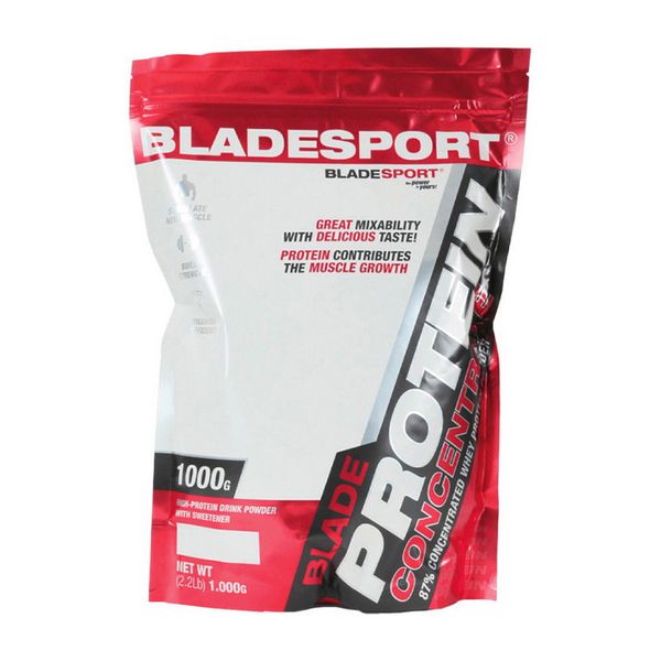 Сывороточный протеин концентрат Blade Sport (Protein Concentrate) 1000 г, Банановый сплит 22888-01 фото