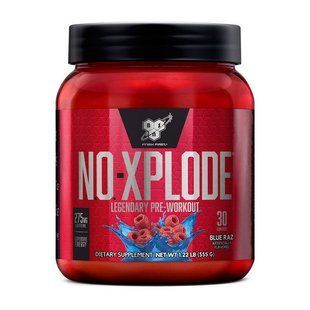 Предтренировочный комплекс BSN (N.O.-XPLODE Pre-Workout Igniter New Formula) 30 порций, 555 г, Фруктовый пунш