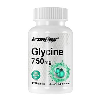 Гліцин IronFlex (Glycine) 750 мг 120 табл 22411-01 фото