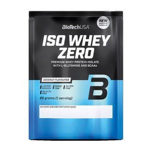 Сироватковий протеїн ізолят BioTech Iso Whey Zero 25 г, Банан