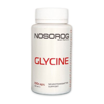 Гліцин NOSOROG (Glycine) 100 капсул 10246-01 фото