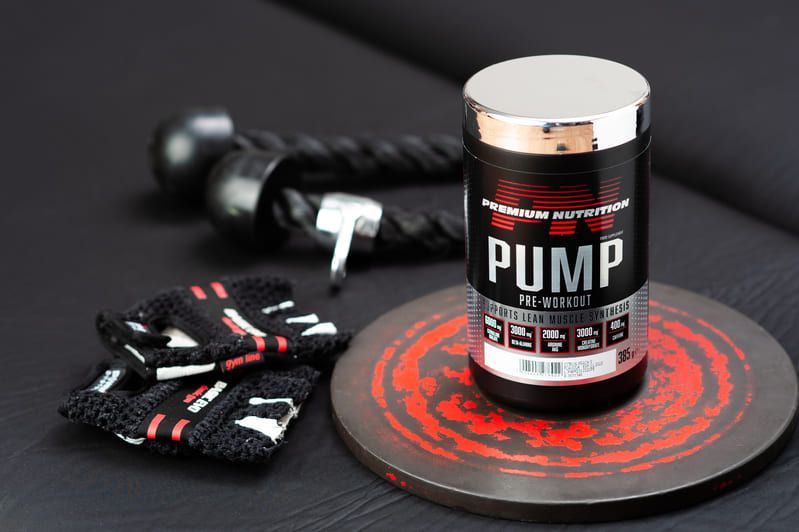 Предтренировочный комплекс Premium Nutrition (Pump Pre-Workout), 385 г, Яблоко 22646-01 фото