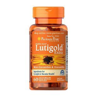 Здоров'я очей (Lutigold Extra), Puritan's Pride, 60 м'яких капсул