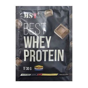 Сироватковий протеїн + Ензими MST (Best Whey Protein + Enzyme) 30 г, Шоколад