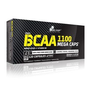 Аминокислоты BCAA Mega Caps Olimp 120 капсул
