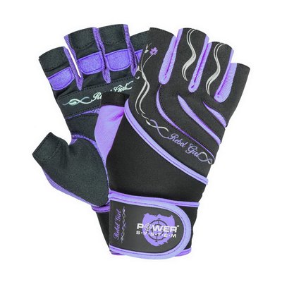Рукавички для тренувань жіночі Power System Gloves Rebel Girl PS-2720 Purple, XS 22072-01 фото