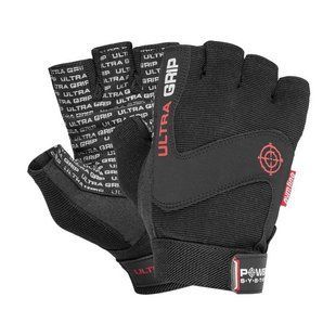 Рукавички для фітнесу Power System Ultra Grip Gloves Black 2400BK, L
