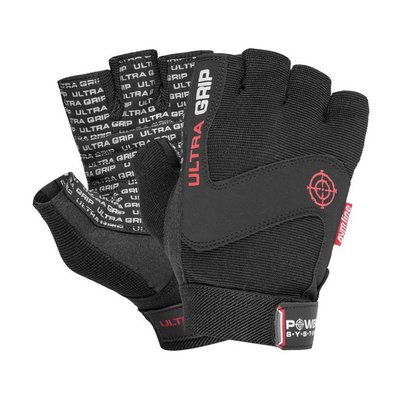 Рукавички для фітнесу Power System Ultra Grip Gloves Black 2400BK, L 20913-04 фото