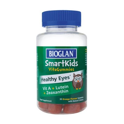 Вітаміни для Око для дітей (Smartkids Healthy Eyes), Bioglan, 30 желейок, Помаранчевий 21217-01 фото