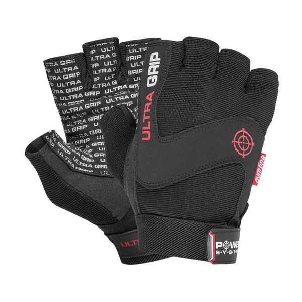 Перчатки для фитнеса Power System Ultra Grip Gloves Black 2400BK, L 20913-04 фото