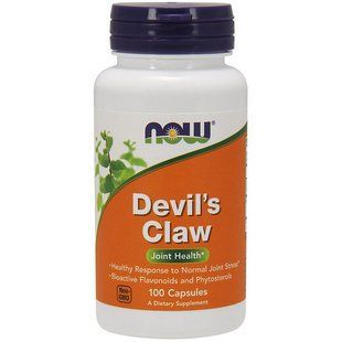 Коготь Дьявола (Devil's Claw), Now Foods, 100 капсул