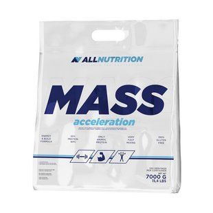 Гейнер All Nutrition Mass Acceleration 7000 г, Білий шоколад
