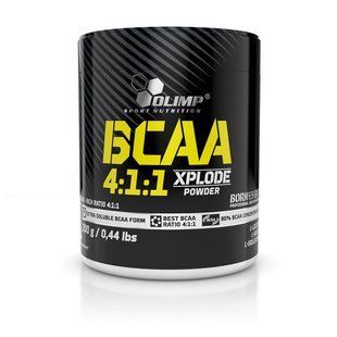 Аминокислоты BCAA 4:1:1 Xplode Olimp 200 г, Фруктовый пунш