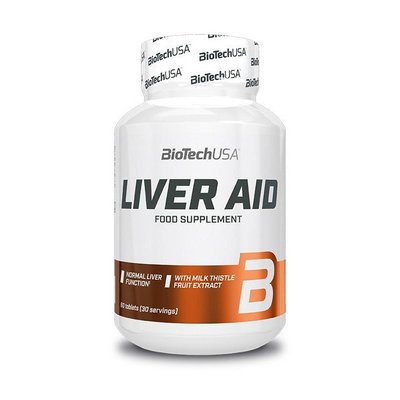 Таблетки для печінки (Liver Aid), BioTech, 60 табл 06372-01 фото